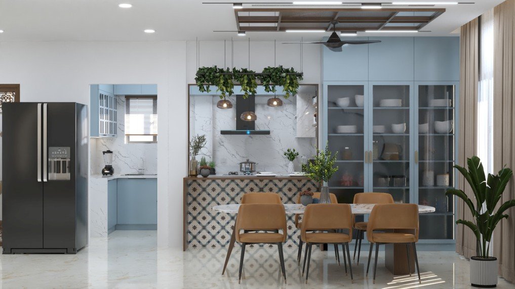 Duplex House interior detail 1