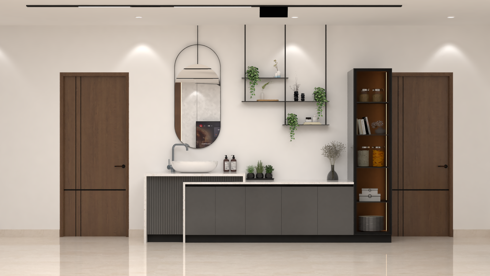 Aparna One interior detail 1