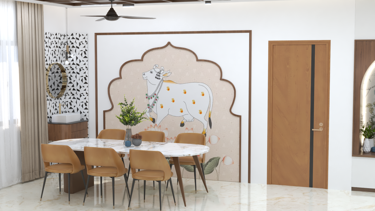 Duplex House interior detail 2