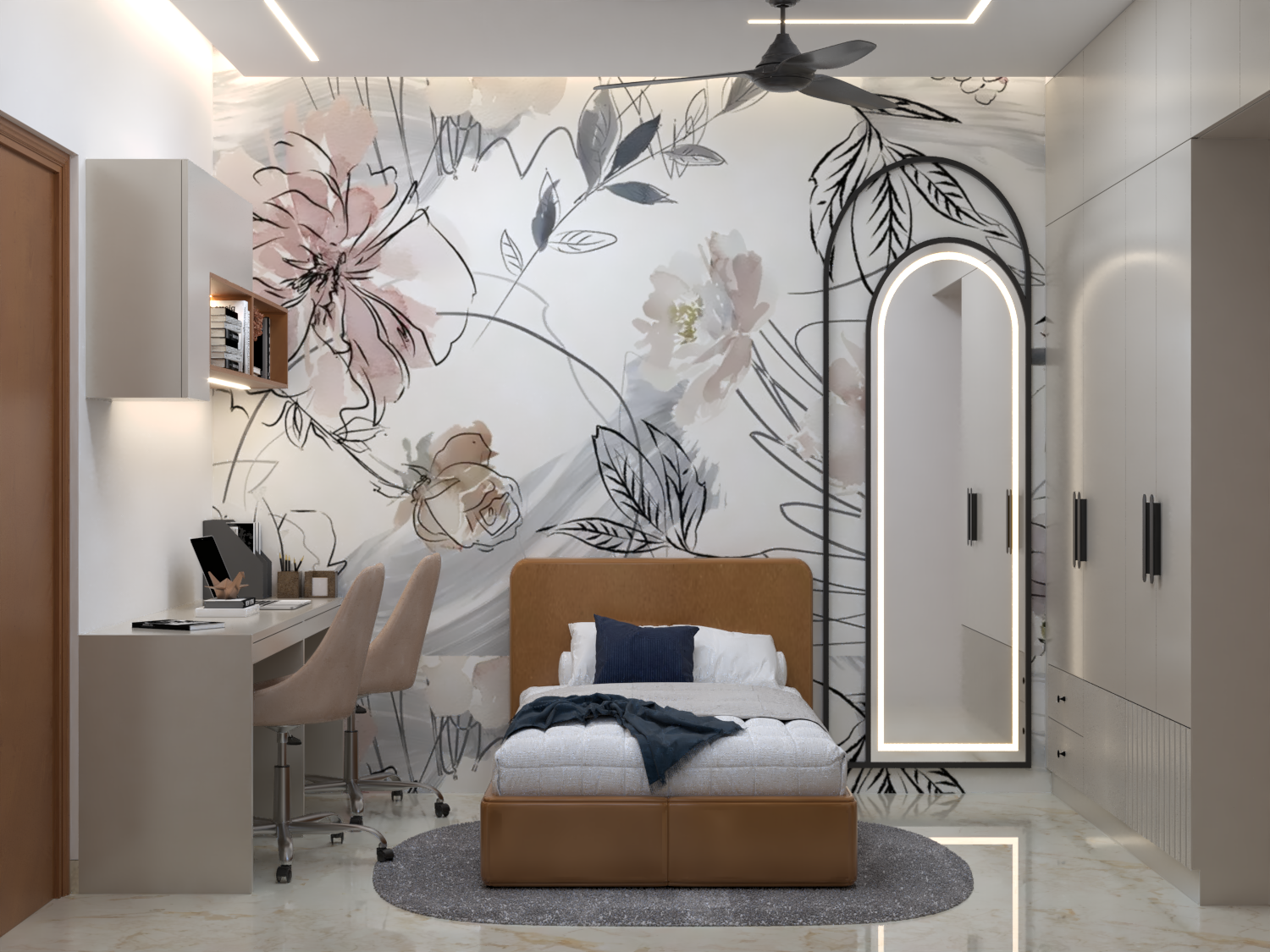 Duplex House interior detail 10