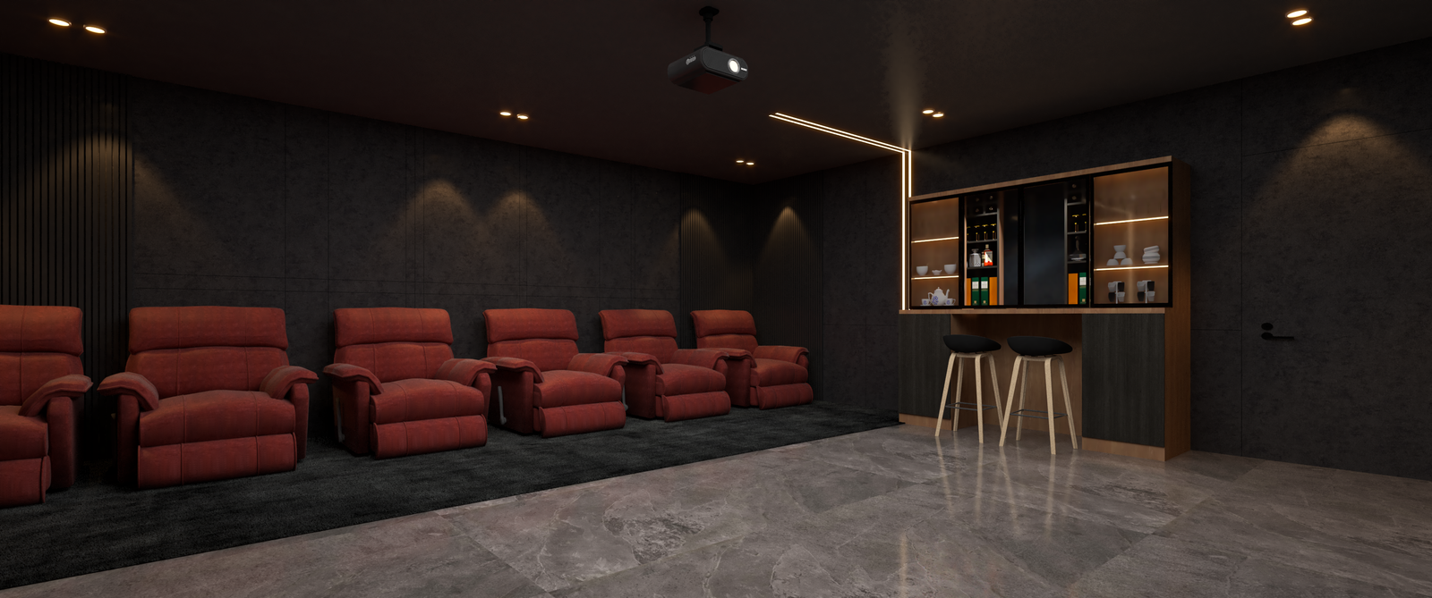 Duplex House interior detail 12