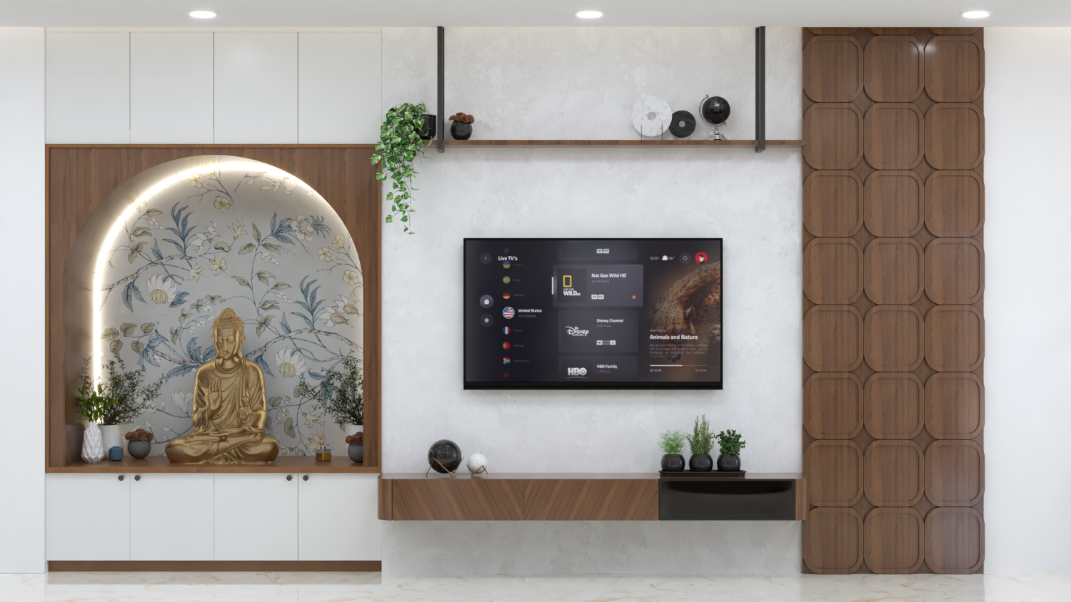 Duplex House interior detail 16